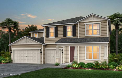 New construction Single-Family house 3537 Cedar Preserve Ln, Middleburg, FL 32068 plan Oakhurst - image