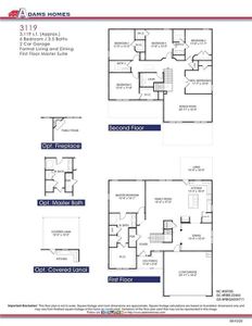 New construction Single-Family house 3024 Fairway Dr, Villa Rica, GA 30180 plan 3629 - image