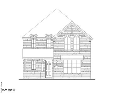 New construction Single-Family house 4800 Triadic Ln, Celina, TX 75078 plan 1407 - image