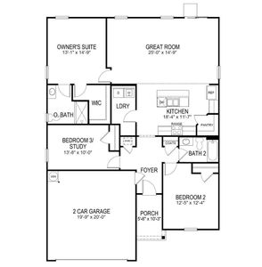 New construction Single-Family house 199 Milestone Trl, Crawfordville, FL 32327 plan Lismore - image