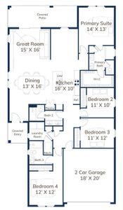 New construction Single-Family house 4458 Nw 37Th Street Rd, Ocala, FL 34475 plan Palomino - image 3