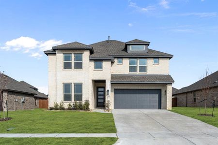 New construction Single-Family house 1125 Chandler Dr, Crowley, TX 76036 plan Rose II - image