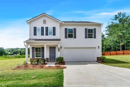 New construction Single-Family house 3270 Forest Green Dr, Douglasville, GA 30135 Mulberry- photo 0