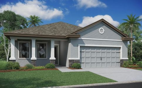 New construction Single-Family house 11328 Weaver Hollow Rd, New Port Richey, FL 34654 plan Pompei - image