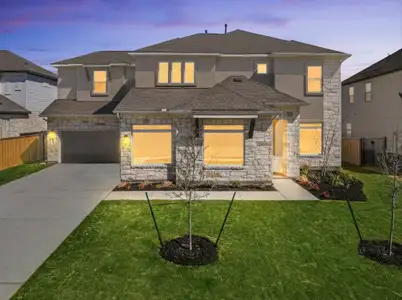 New construction Single-Family house 213 Irvine Pass, Liberty Hill, TX 78642 plan Elissa - image