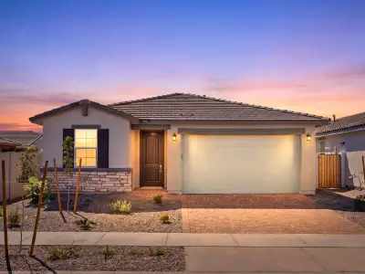 New construction Single-Family house 17863 W Washington St, Goodyear, AZ 85338 plan Leslie - image