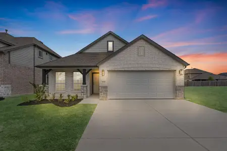 New construction Single-Family house 1711 Pecan Woods Ln, Conroe, TX 77301 plan 218 - image