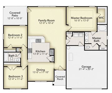 New construction Single-Family house 3019 Old Berwick St Sw, Shallotte, NC 28470 plan 1707 - image