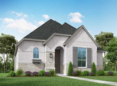 New construction Single-Family house 12134 Wildflower Dr, Mont Belvieu, TX 77523 Greyton Plan- photo 0