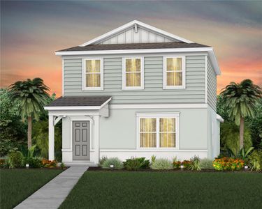 New construction Single-Family house 16354 Grey Pine Drive, Winter Garden, FL 34787 Benton- photo 0