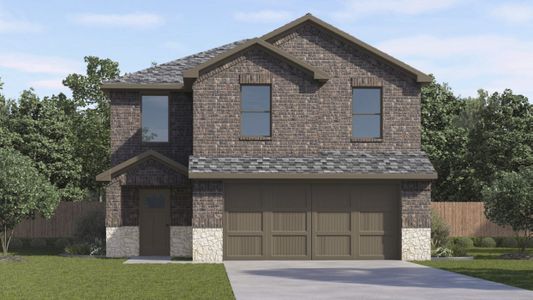 New construction Single-Family house 1931 Castle Creek Trl, Blue Ridge, TX 75424 plan Davis - image