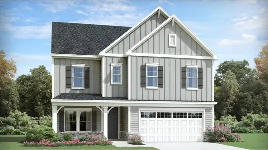 New construction Single-Family house 2232 Birdhouse Lane, Wake Forest, NC 27587 Landrum III- photo 0