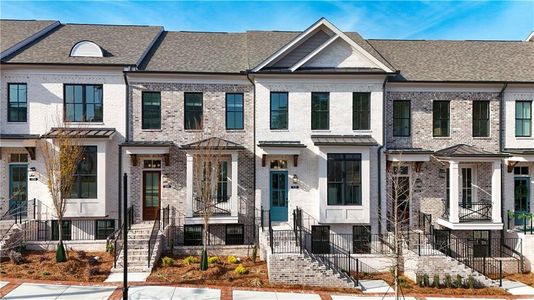 New construction Townhouse house 4466 Watervale Wy, Unit 193, Peachtree Corners, GA 30092 - photo 0