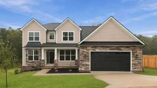 New construction Single-Family house 598 Winstone Trl, Woodruff, SC 29388 plan Carrington - image
