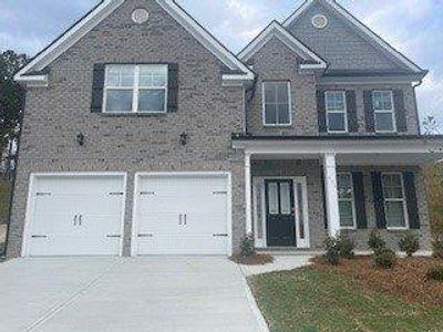 New construction Single-Family house 1678 Lacebark Elm Wy, Lawrenceville, GA 30045 Fleetwood- photo 0