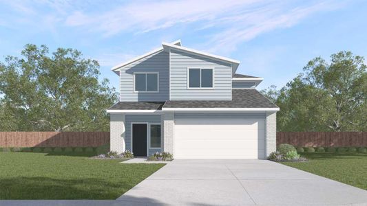 New construction Single-Family house 154 Gazania Rd, Kyle, TX 78640 null- photo 0