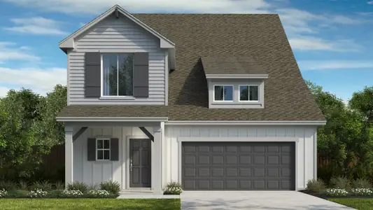 New construction Single-Family house 8157 Wellstone, Schertz, TX 78154 plan Travis - image
