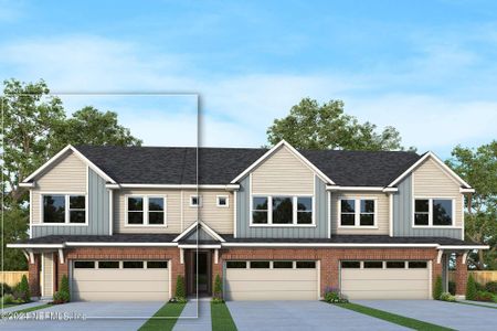 New construction Townhouse house 10333 Element Rd, Jacksonville, FL 32256 null- photo 0