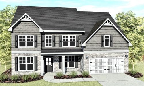 New construction Single-Family house 100 Osier Drive, Mcdonough, GA 30252 - photo 0