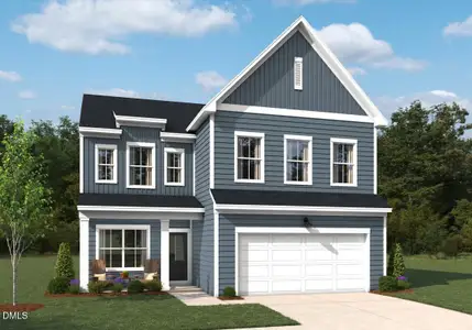 New construction Single-Family house 2208 Seraphic Wy, Unit 381, Rolesville, NC 27571 plan Benson - image