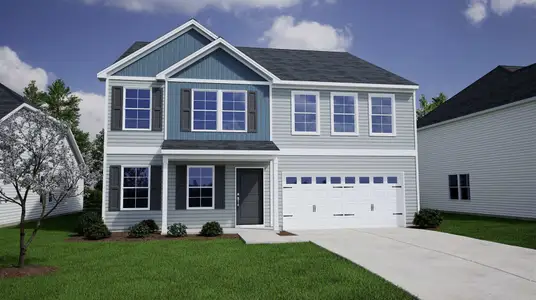 New construction Single-Family house 2014 Ludwig Rd, Lexington, SC 29073 plan Warren - image