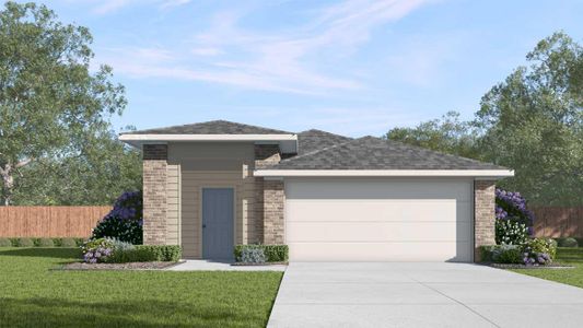 New construction Single-Family house 400 Globe Mallow Cir, Kyle, TX 78640 plan The Diana - image