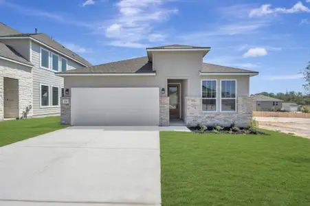 New construction Single-Family house 171 Scott Sq, San Antonio, TX 78253 plan Garden View - image