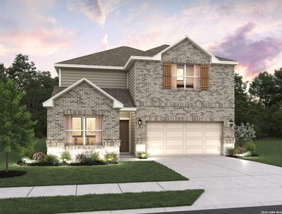 New construction Single-Family house 13125 Glynlea Rd, San Antonio, TX 78245 plan Laurel - image