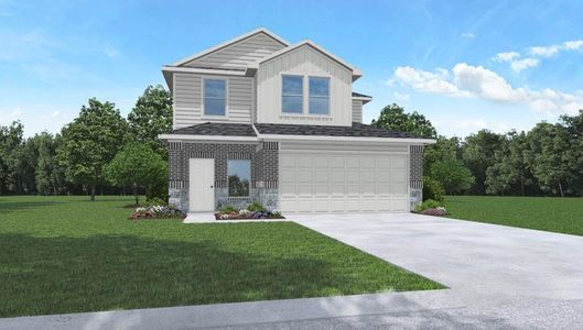 New construction Single-Family house 1671 Portia Ln, Conroe, TX 77301 plan Hannah - image