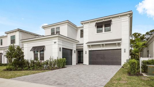 New construction Single-Family house 13242 Artisan Circle, Palm Beach Gardens, FL 33418 Mondrian- photo 0