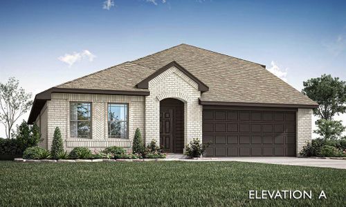 New construction Single-Family house 1552 Laurel Avenue, Aubrey, TX 76227 Redbud II- photo 0