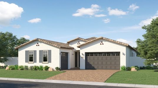 New construction Single-Family house 23144 E Roundup Wy, Queen Creek, AZ 85142 plan Trillium Plan 4585 - image