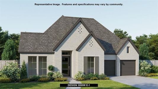 New construction Single-Family house 209 Sheepdog Dr, Liberty Hill, TX 78642 Design 3080W- photo 0