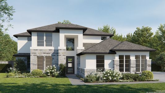 New construction Single-Family house 271 Bobs Cv, Castroville, TX 78253 plan 3786A - image