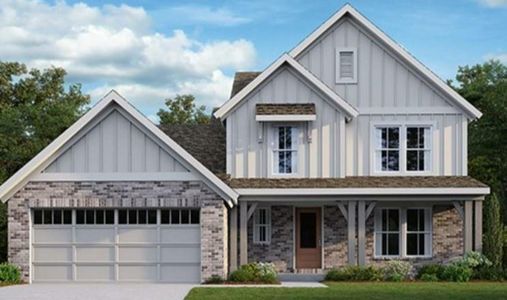 New construction Single-Family house 227 Loon Lake Wy, Hoschton, GA 30548 - image