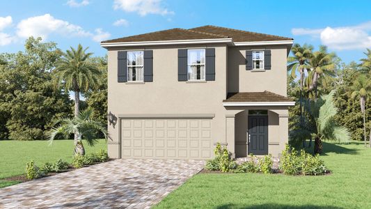 New construction Single-Family house 9034 Venetian Sq, Vero Beach, FL 32966 plan Robie - image