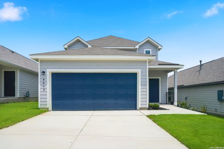 New construction Single-Family house 8543 Catnip Pass, Elmendorf, TX 78112 plan The Redbud - image