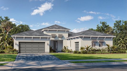 New construction Single-Family house 12243 White Blossom Ct, Parrish, FL 34219 plan Sabal - image