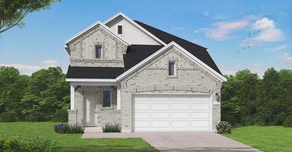 New construction Single-Family house 1602 Perla Ln, Magnolia, TX 77354 plan Covington - image