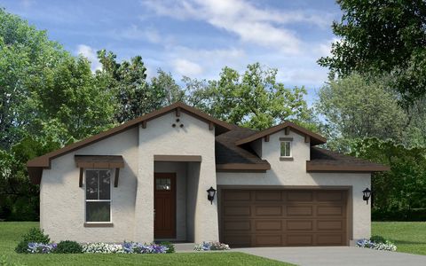 New construction Single-Family house 316 Olive Blossom Trl, San Marcos, TX 78666 plan Goodwin - image