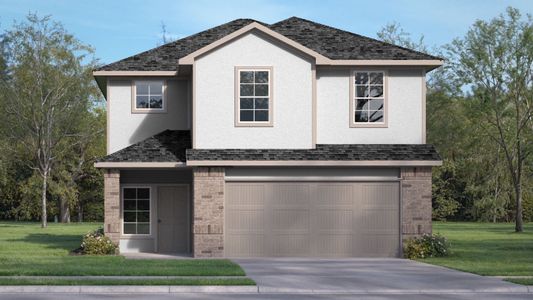 New construction Single-Family house 1937 Arbuckle Dr, Leander, TX 78641 plan The Emma - image