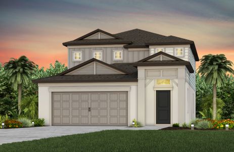 New construction Single-Family house 5334 Spring Maiden Cir, Apollo Beach, FL 33572 plan Pinecrest - image