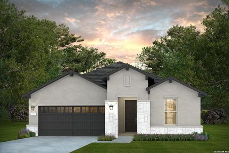 New construction Single-Family house 2268 Namboca Ave, New Braunfels, TX 78132 plan Palmary - image