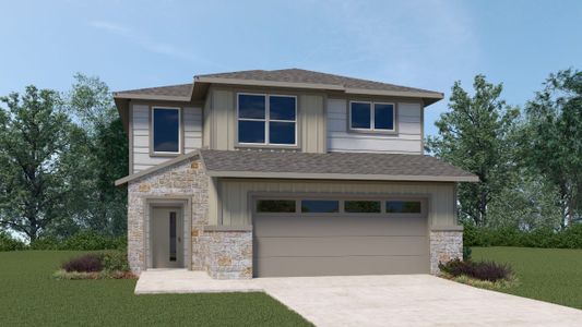 New construction Single-Family house 417 Millbrook Blvd, San Marcos, TX 78666 The Denali II- photo 0