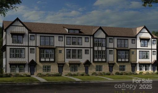 New construction Townhouse house 334 Catawba Ave, Davidson, NC 28036 Vail II- photo 0