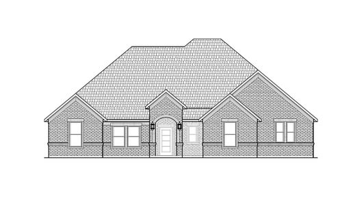 New construction Single-Family house Brock, TX 76087 plan The Bennett - image