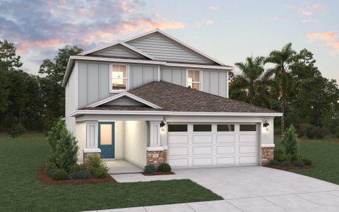 New construction Single-Family house 890 Sunshower Dr, Lady Lake, FL 32159 plan Strauss - image