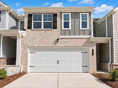 New construction Townhouse house 6383 Towhee Wy, Morrow, GA 30260 plan The Newbury - image