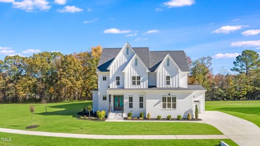 New construction Single-Family house 283 Dublin Creek Drive, Fuquay Varina, NC 27526 Morefield- photo 0