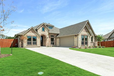 New construction Single-Family house 3409 Bobcat Trail, Heartland, TX 75114 Rockcress- photo 0